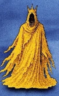 Yellow robed king cutout